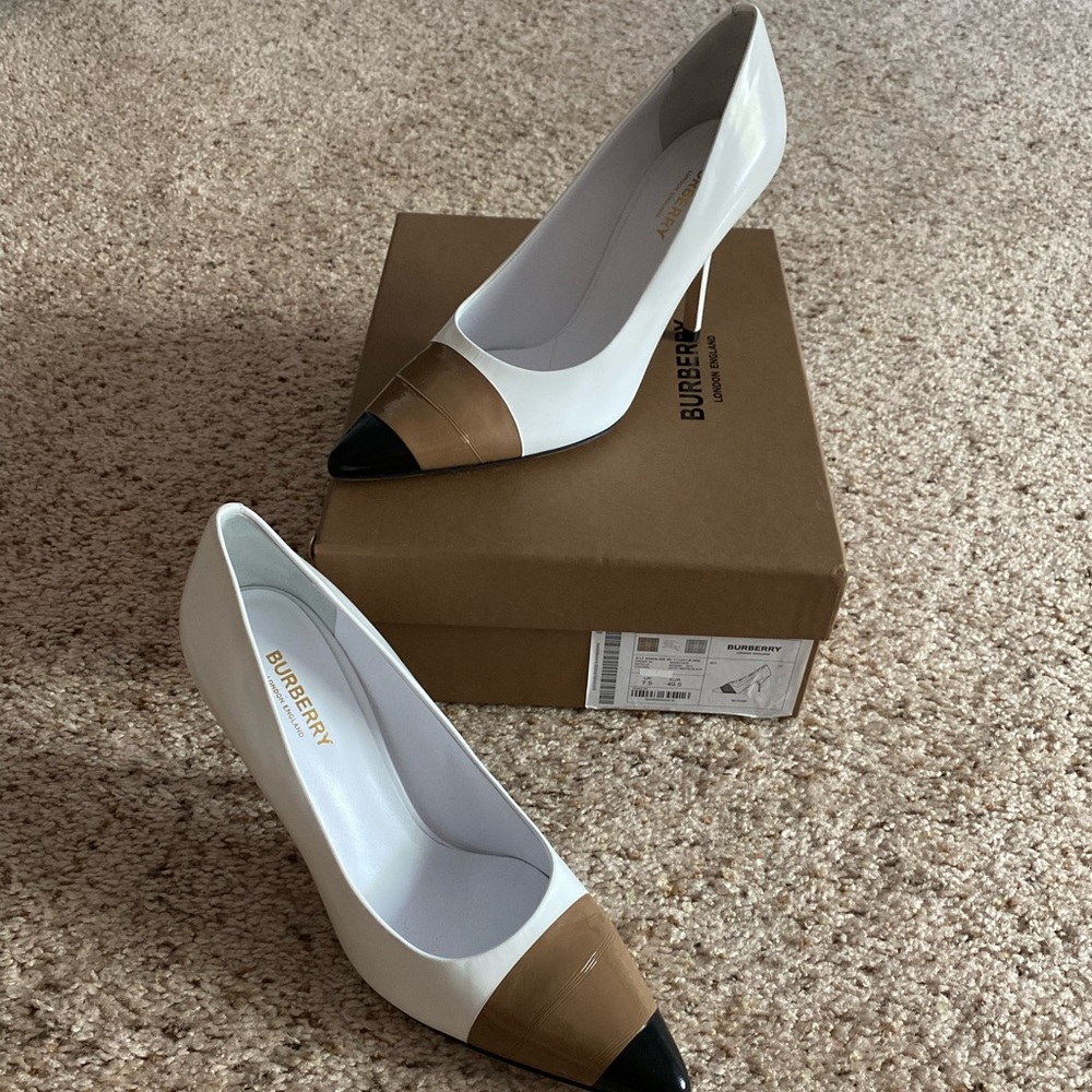 Brand new Burberry heels, EURO size 40.5